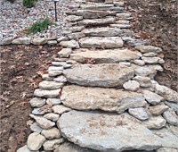 Creekstone Steps & Water Erosion